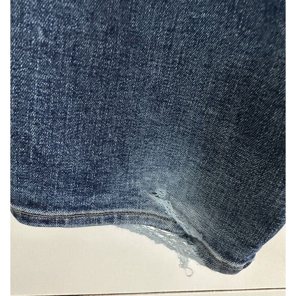 American Eagle Mens Jeans Bootcut 5 Pocket Distressed 10 In Rise 32 X 34 - Picture 7 of 12